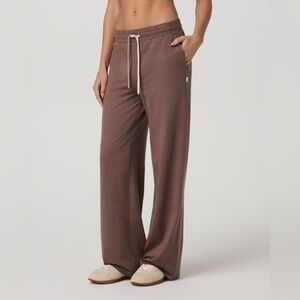 VUORI HALO ESSENTIAL WIDE LEG- SABLE HEATHER